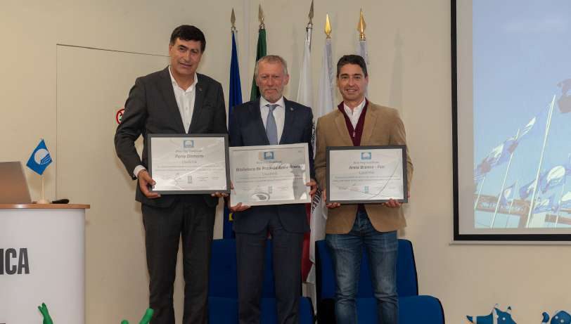 Entrega de certificados do Programa Bandeira Azul (2025 © Estúdios Maribel)